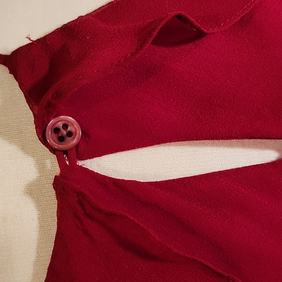 BCBGMaxAzria Silk Floral Chiffon Halter - Picture 14 of 16